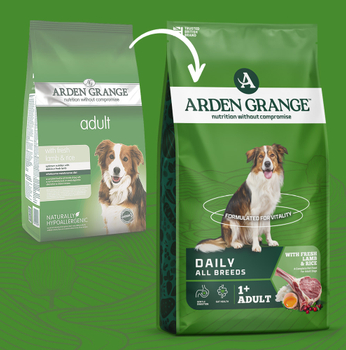 Arden Grange Dog - Adult Lamb & Rice 2kg