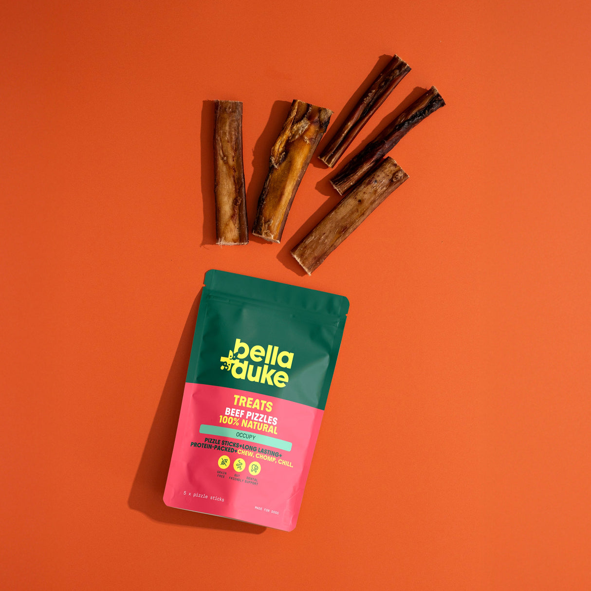 Bella + Duke Premium Beef Pizzels 5pc