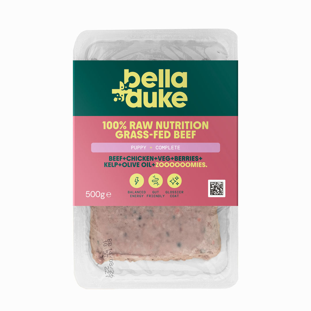 Bella + Duke Puppy Complete Beef 500g