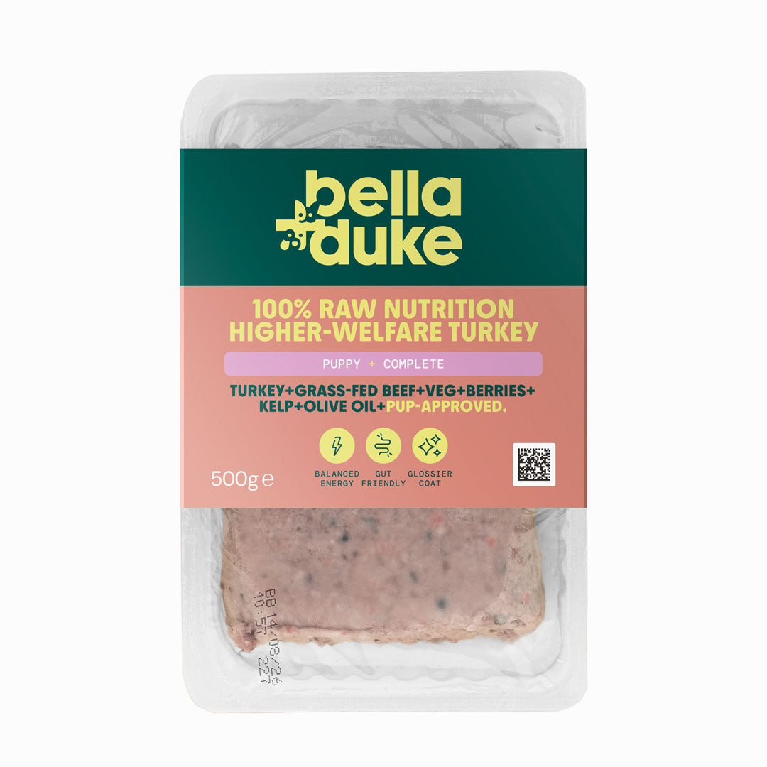 Bella + Duke Puppy Complete Turkey 500g