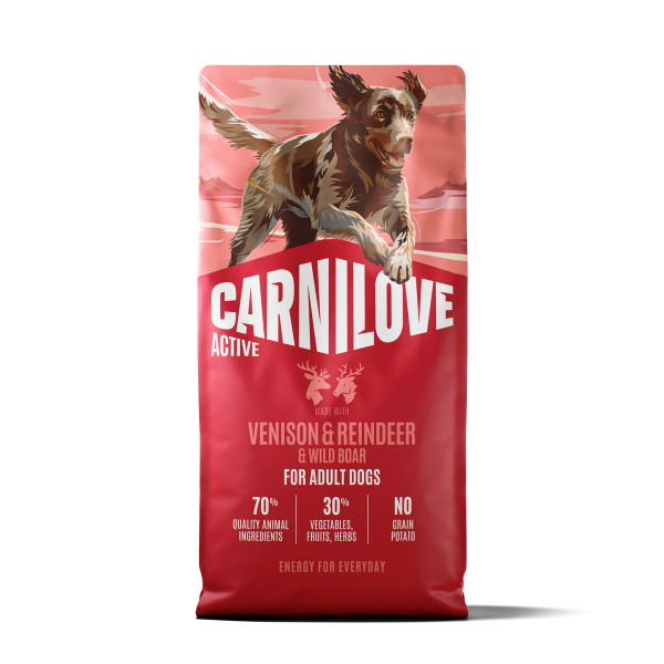 Carnilove Dog - Active Venison, Reindeer & Wild Boar Adult 1.5kg