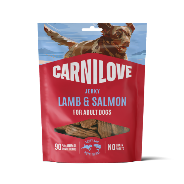 Carnilove Dog - Jerky Lamb & Salmon Treats 100g