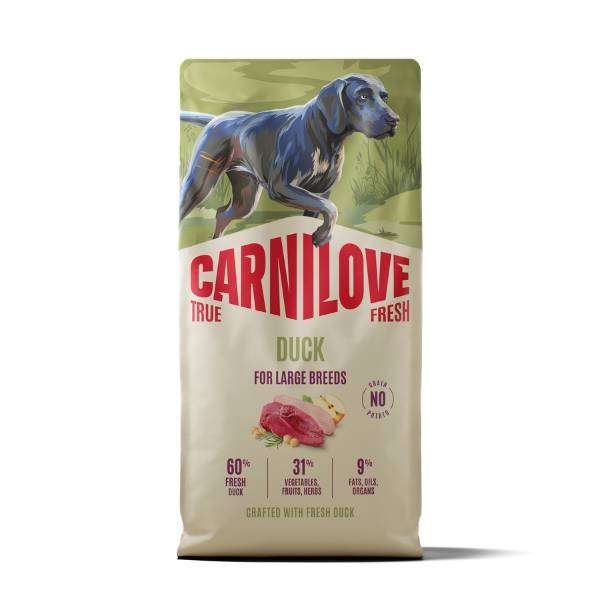 Carnilove Dog - True Fresh Duck Large Breed 12kg