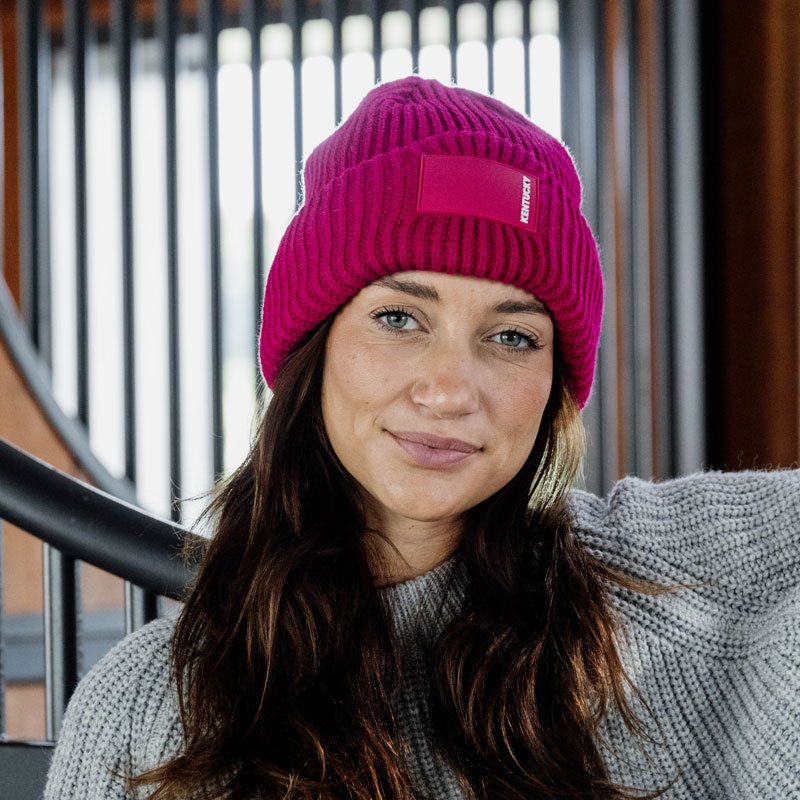 Kentucky Beanie Rubber Logo
