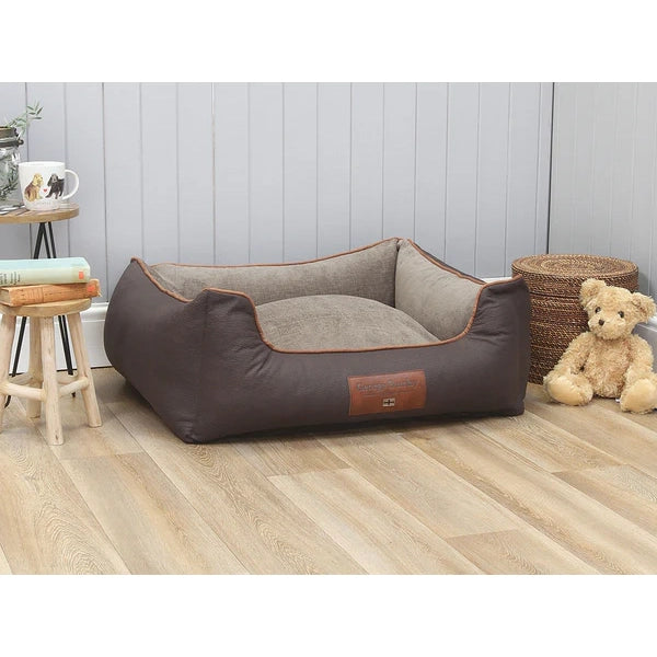 George Barclay Monxton Orthopaedic Walled Bed Mocha/Sable Medium