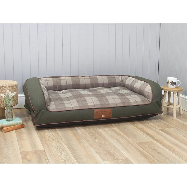 George Barclay Heritage Orthopaedic Sofa Bed Emerald Large