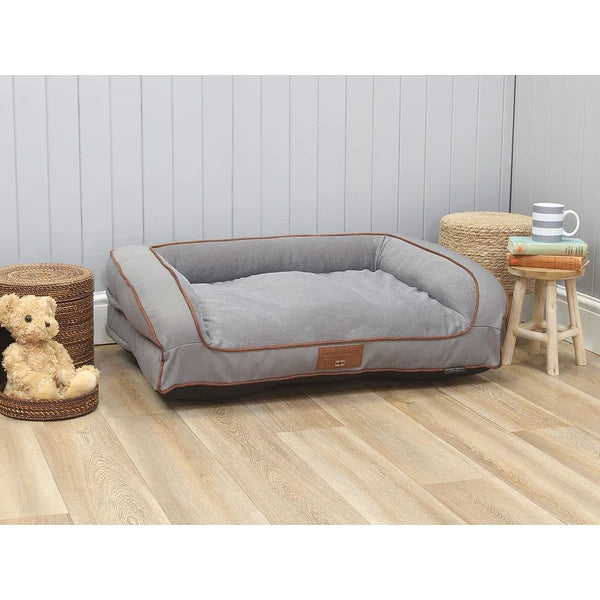 George Barclay Savile Orthopaedic Sofa Bed Masons Grey Medium