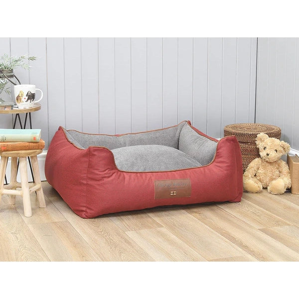 George Barclay Beckley Orthopaedic Walled Bed Cherry/Cloud Medium