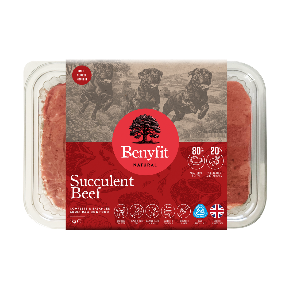 Benyfit Natural Beef 1kg