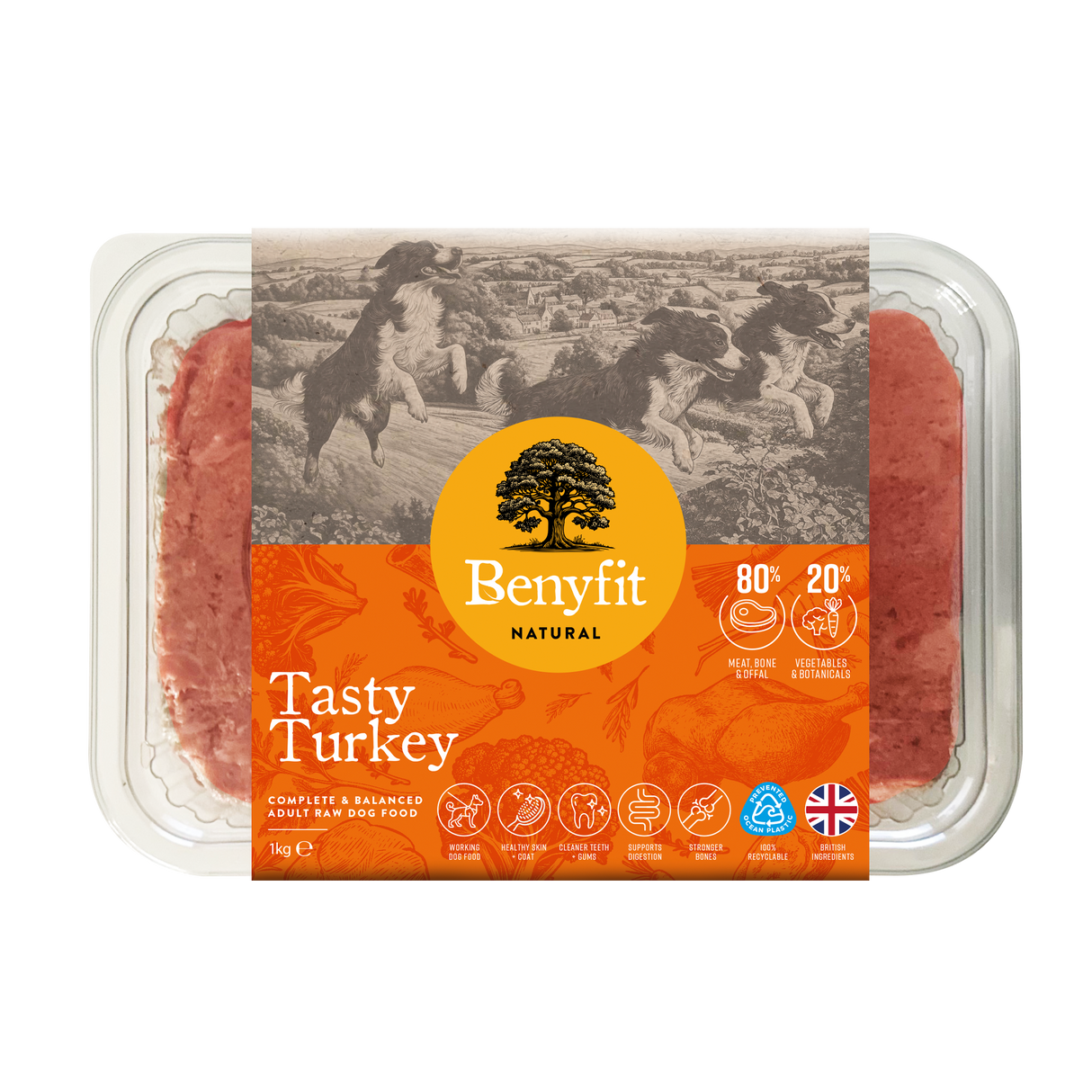 Benyfit Natural Turkey 1kg