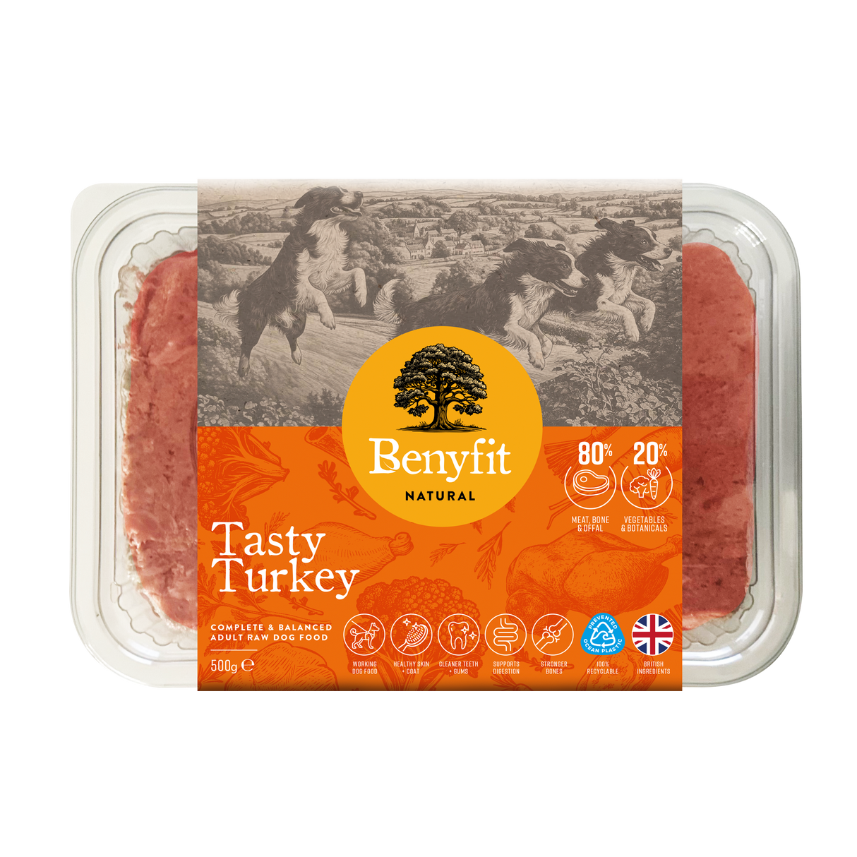 Benyfit Natural Turkey 500g