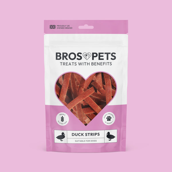 Bros Pets Duck Strips 100g