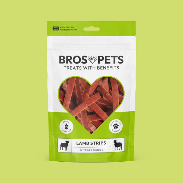 Bros Pets Lamb Strips 100g