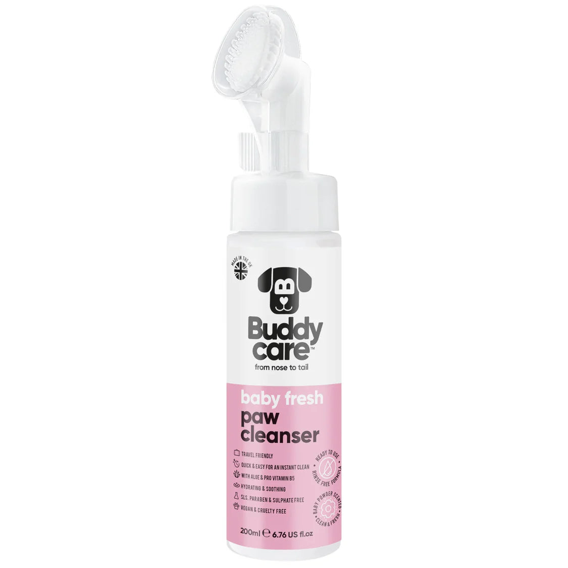 Buddy Care Baby Fresh Paw Cleanser 200ml