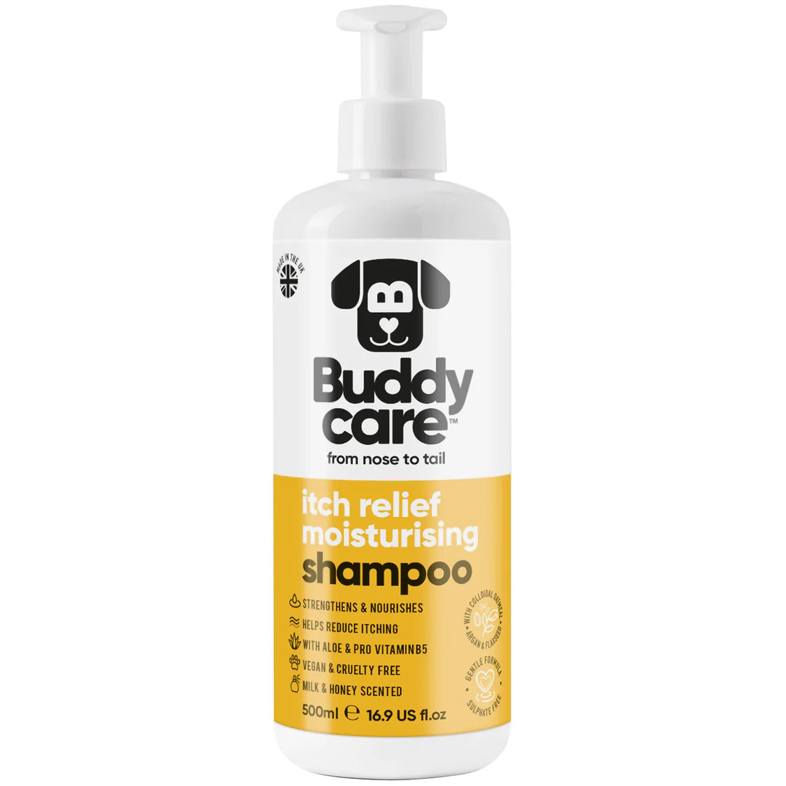 Buddy Care Itch Relief Moisturising Shampoo 500ml