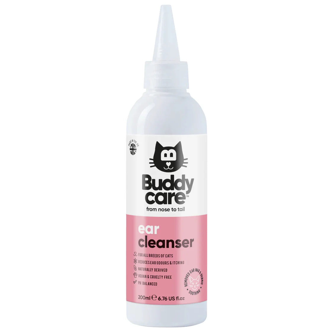 Buddy Care Cat Ear Cleanser 200ml