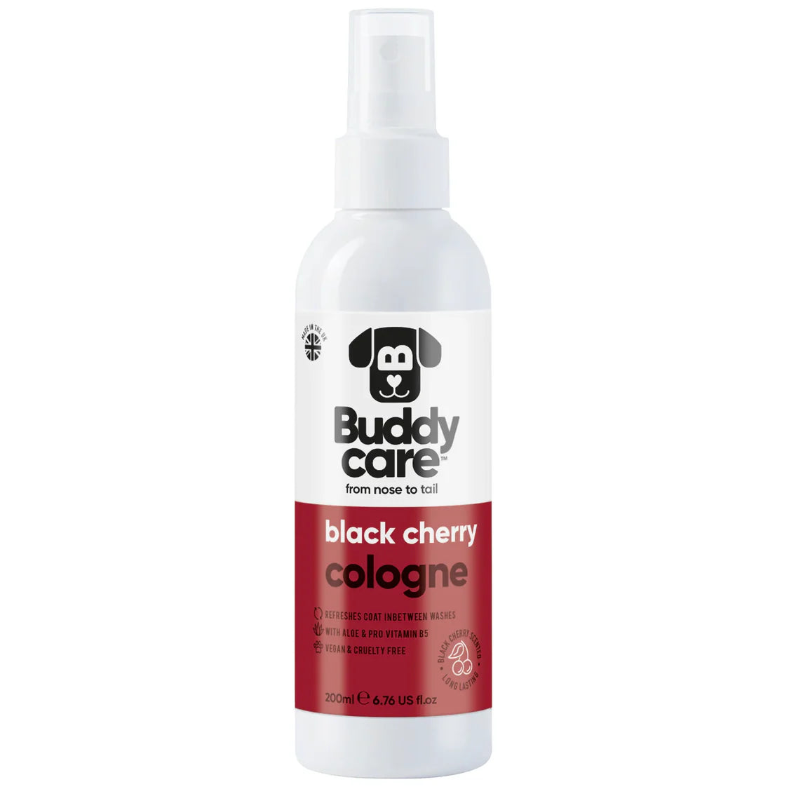 Buddy Care Black Cherry Cologne 200ml
