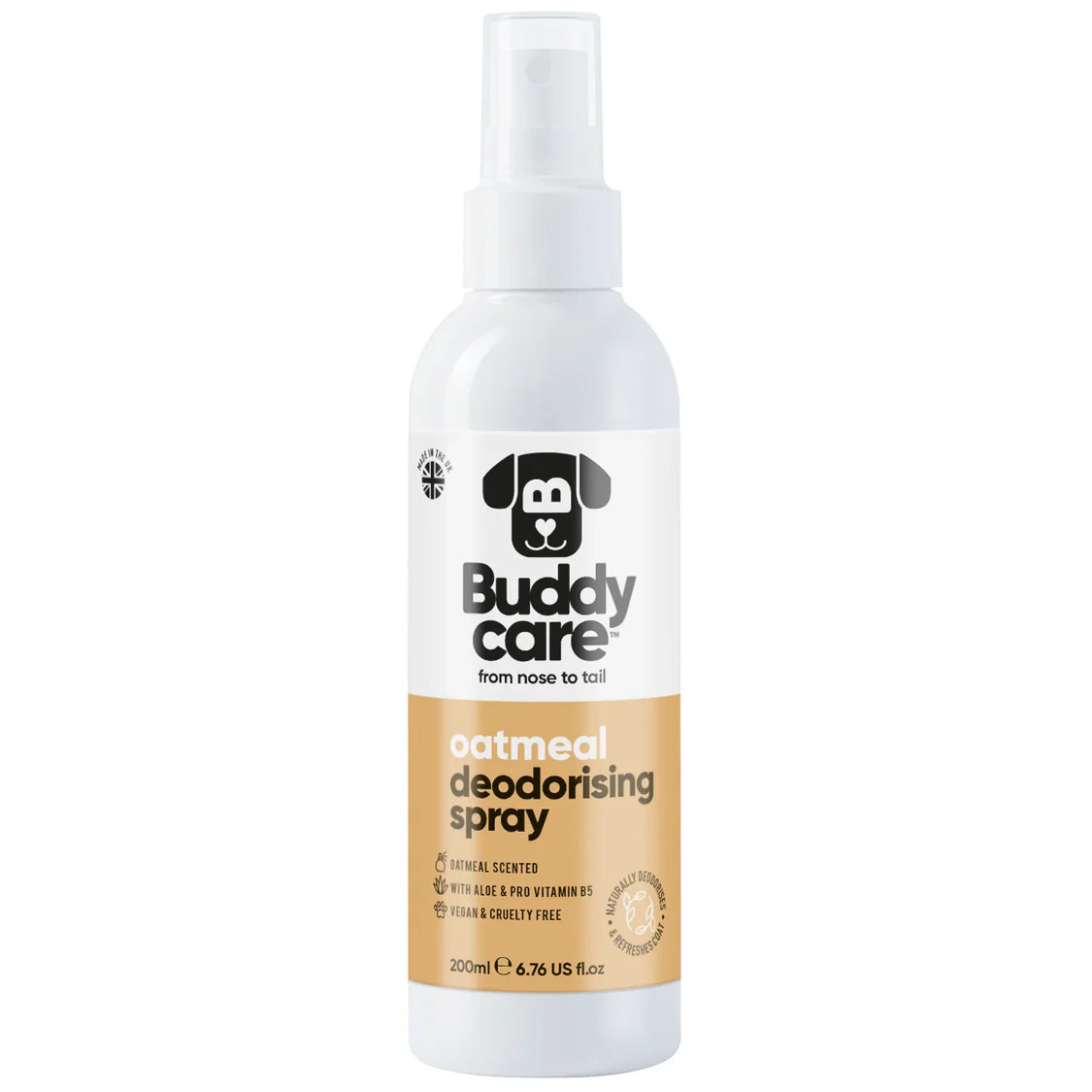 Buddy Care Oatmeal Deodorising Spray 200ml