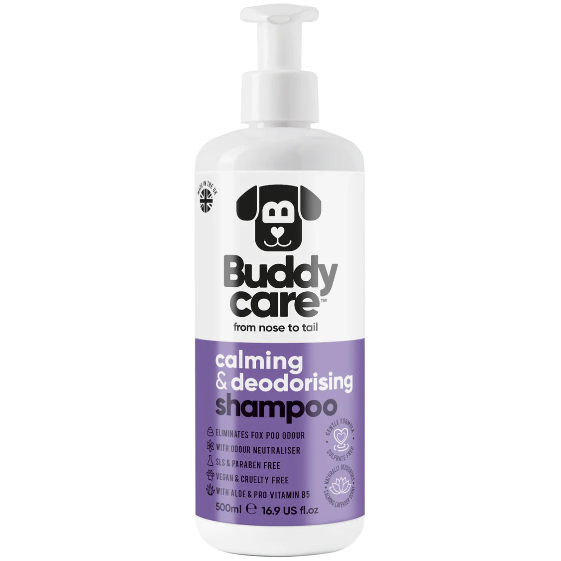 Buddy Care Lavender Calming Shampoo 500ml