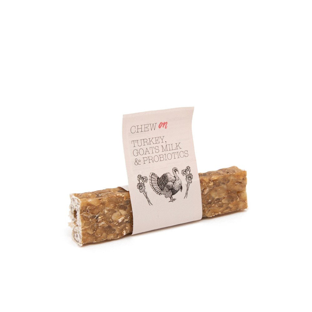 Chew On Turkey & Goat Milk Probiotics Bar 22cm