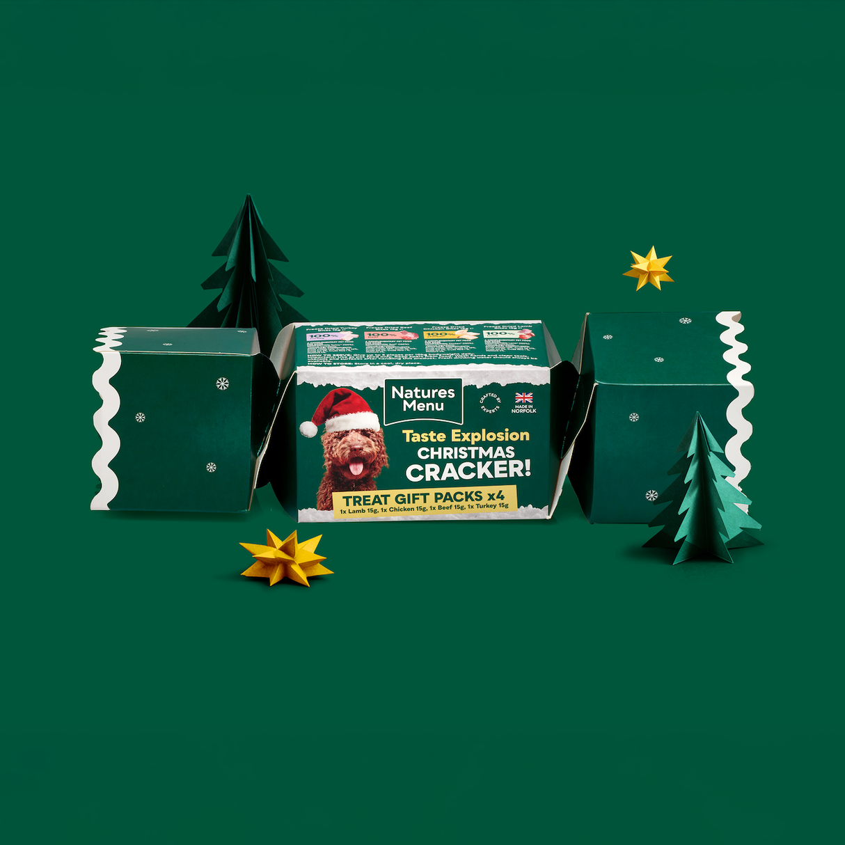 Natures Menu The Taste Explosion Christmas Cracker 4x15g