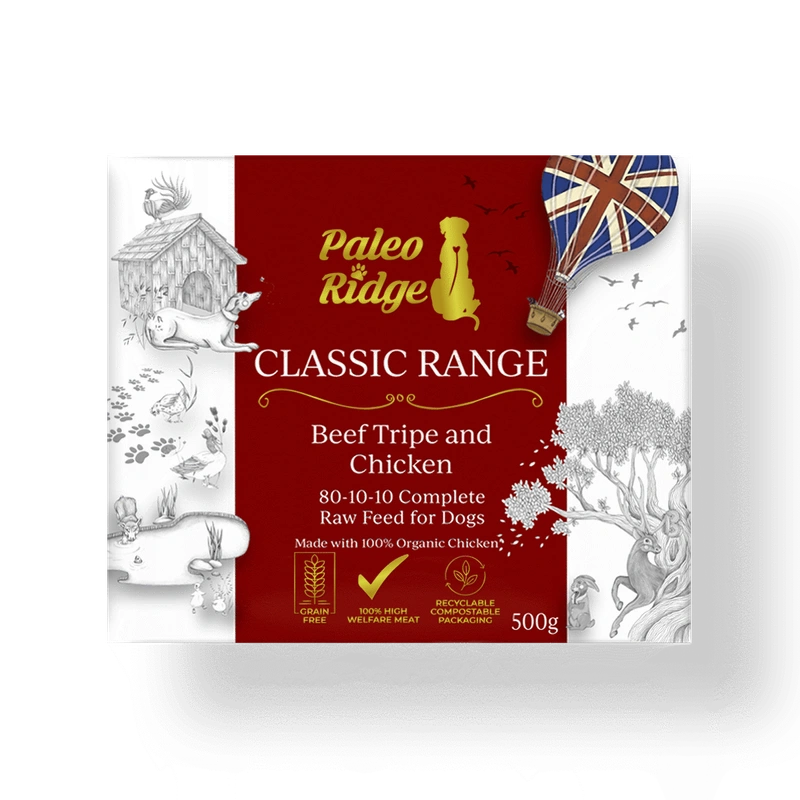 Paleo Ridge Classic Beef Tripe & Chicken 500g