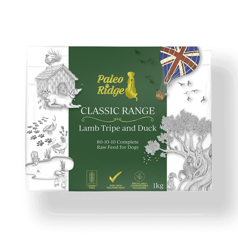 Paleo Ridge Classic Lamb Tripe & Duck 1kg