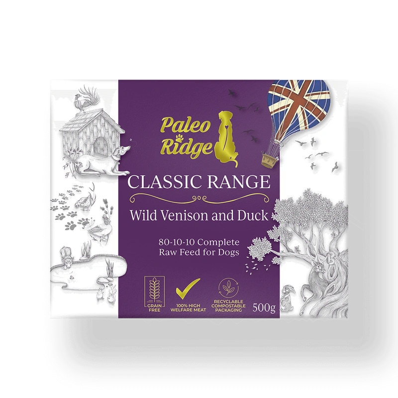 Paleo Ridge Classic Wild Venison & Duck 500g