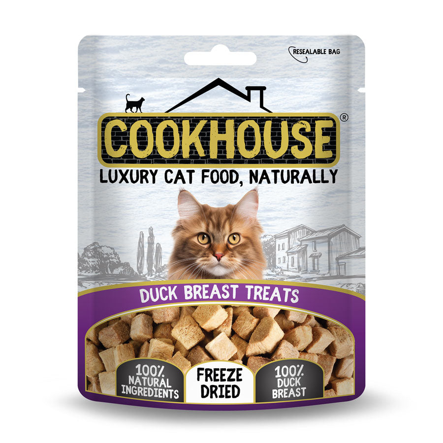 Cookhouse Cat Treats Freeze Dried Duck 10g