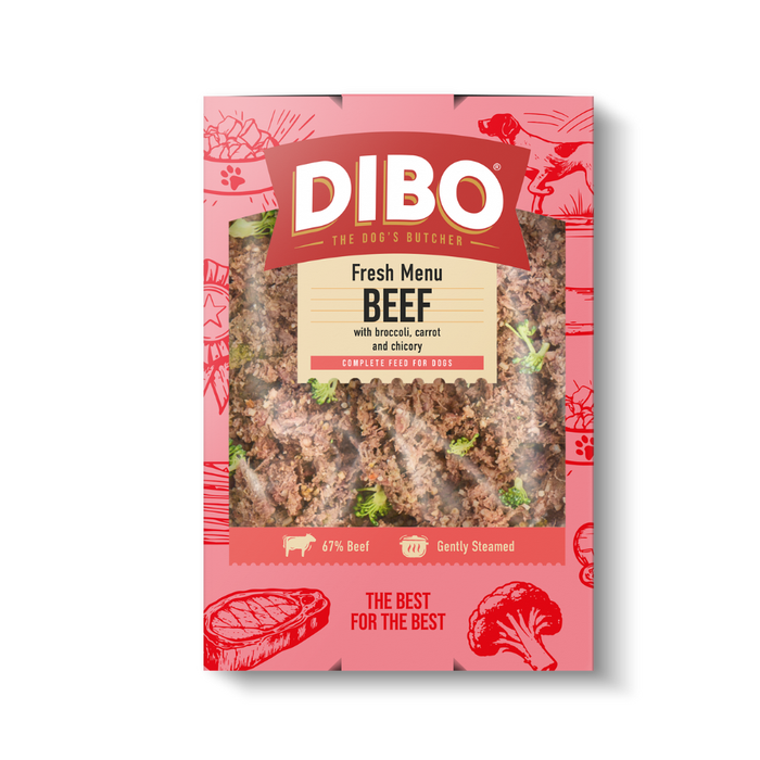 Dibo Fresh Cooked Block Beef 400g