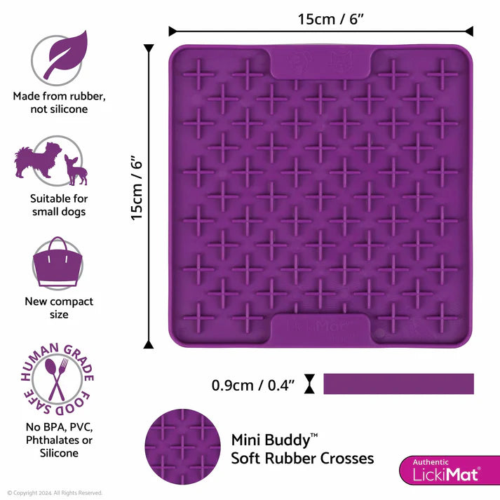 LickiMat Mini Buddy Purple
