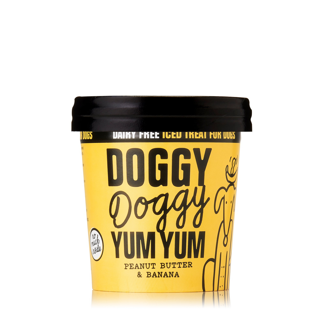 Doggy Doggy Yum Yum Peanut Butter & Banana Iced Treat 120ml