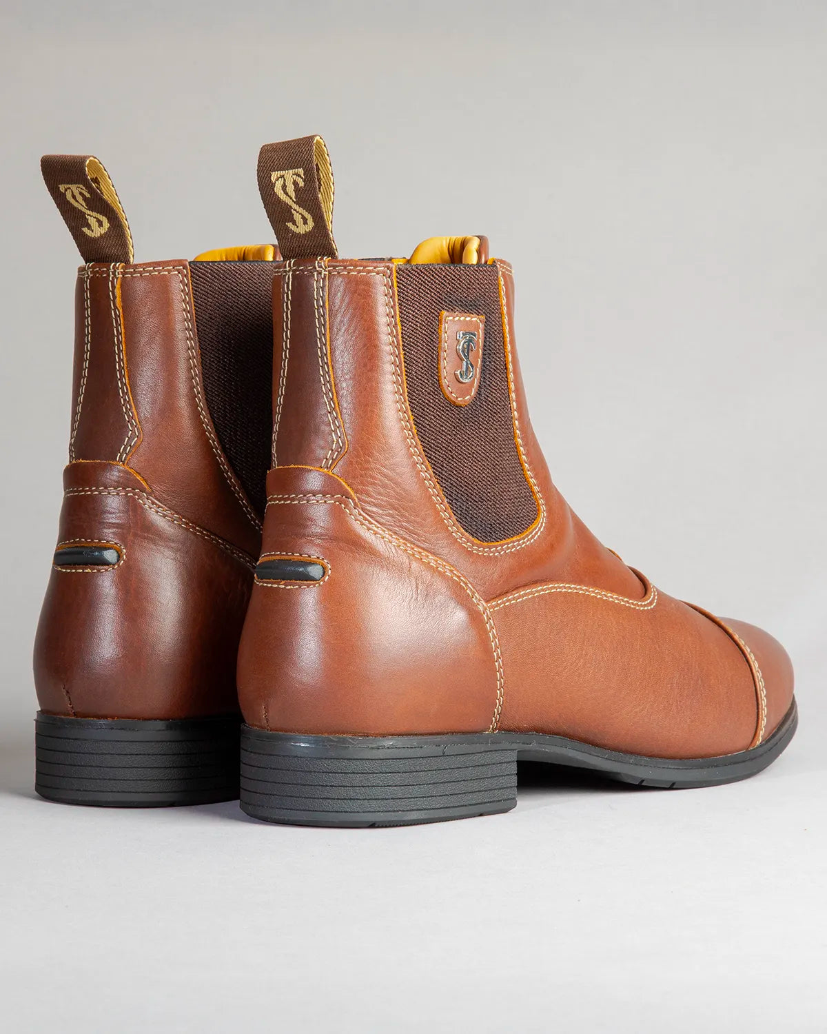 Tredstep Ireland Donatello III Front Zip Paddock Boot Brown