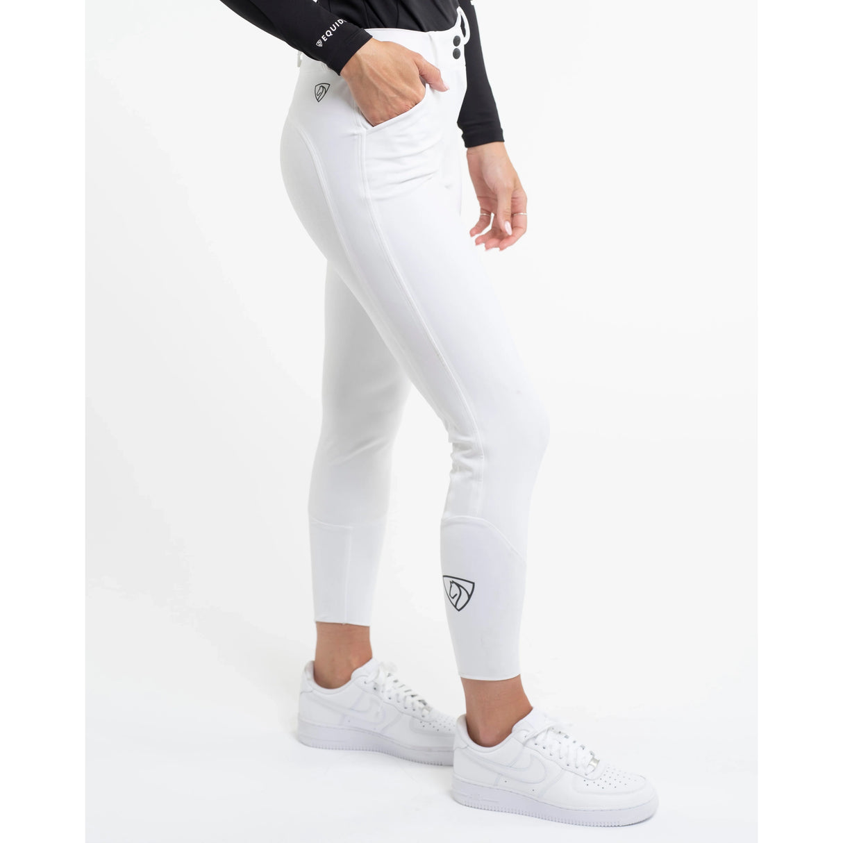 EQUIDRY Women's Waterproof Breeches White
