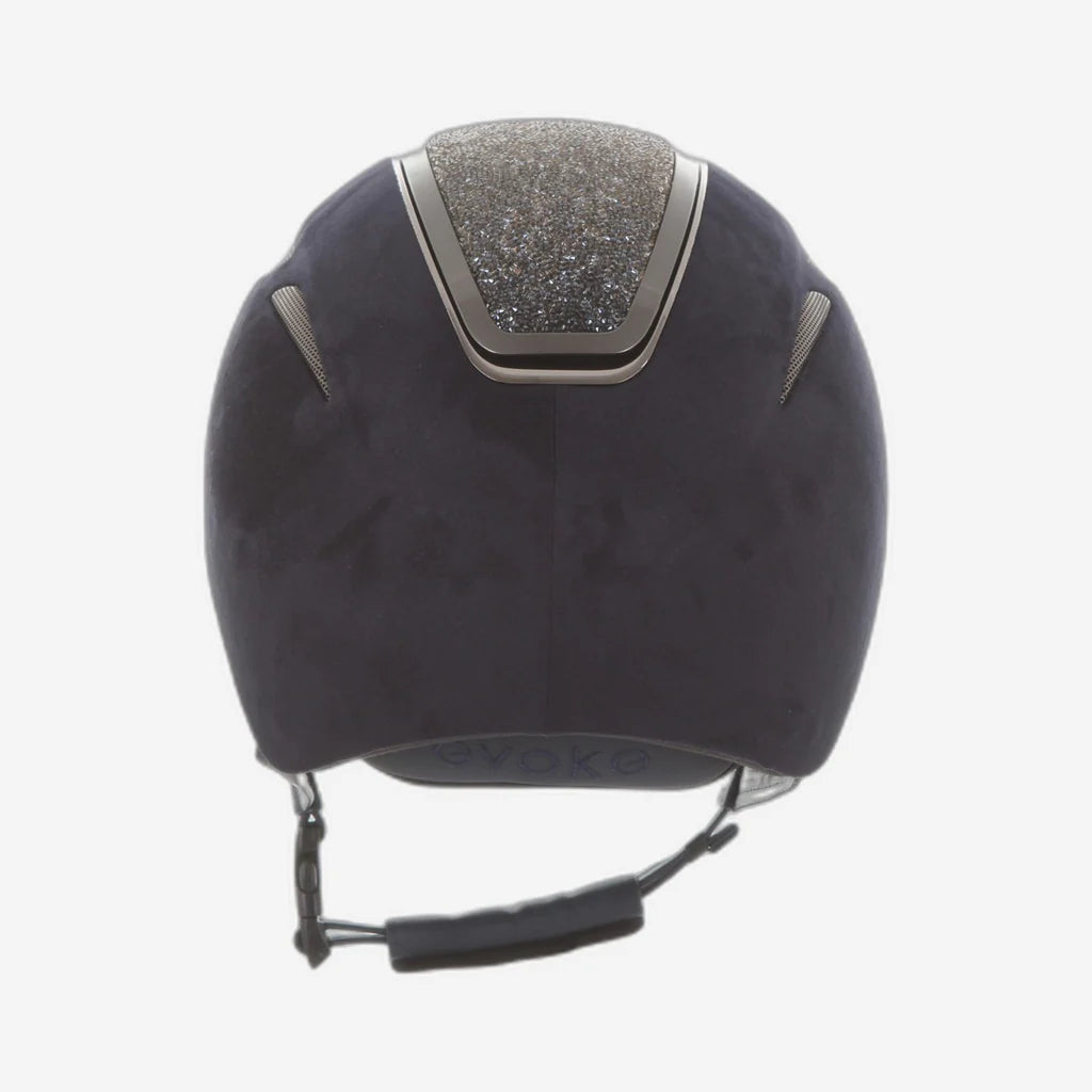 Evoke Callisto Classic Peak Navy Suede/Steel Crystal