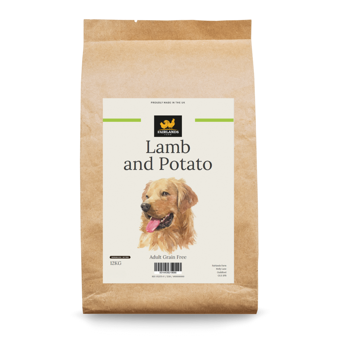 Fairlands Farm Working Dog Grain Free Adult Lamb & Potato 12kg