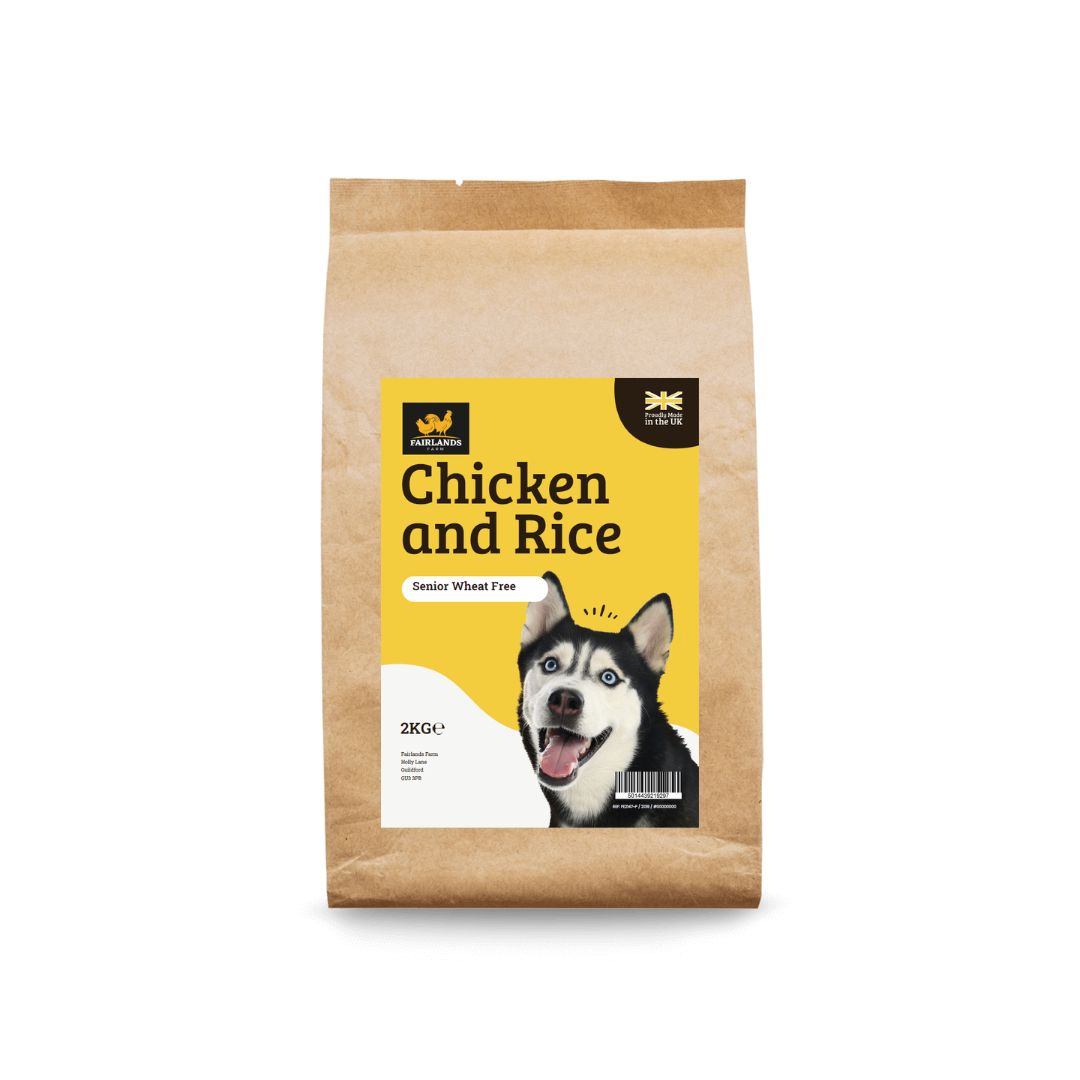 Fairlands Farm Working Dog Wheat Free Lite Senior Chicken & Rice 2kg