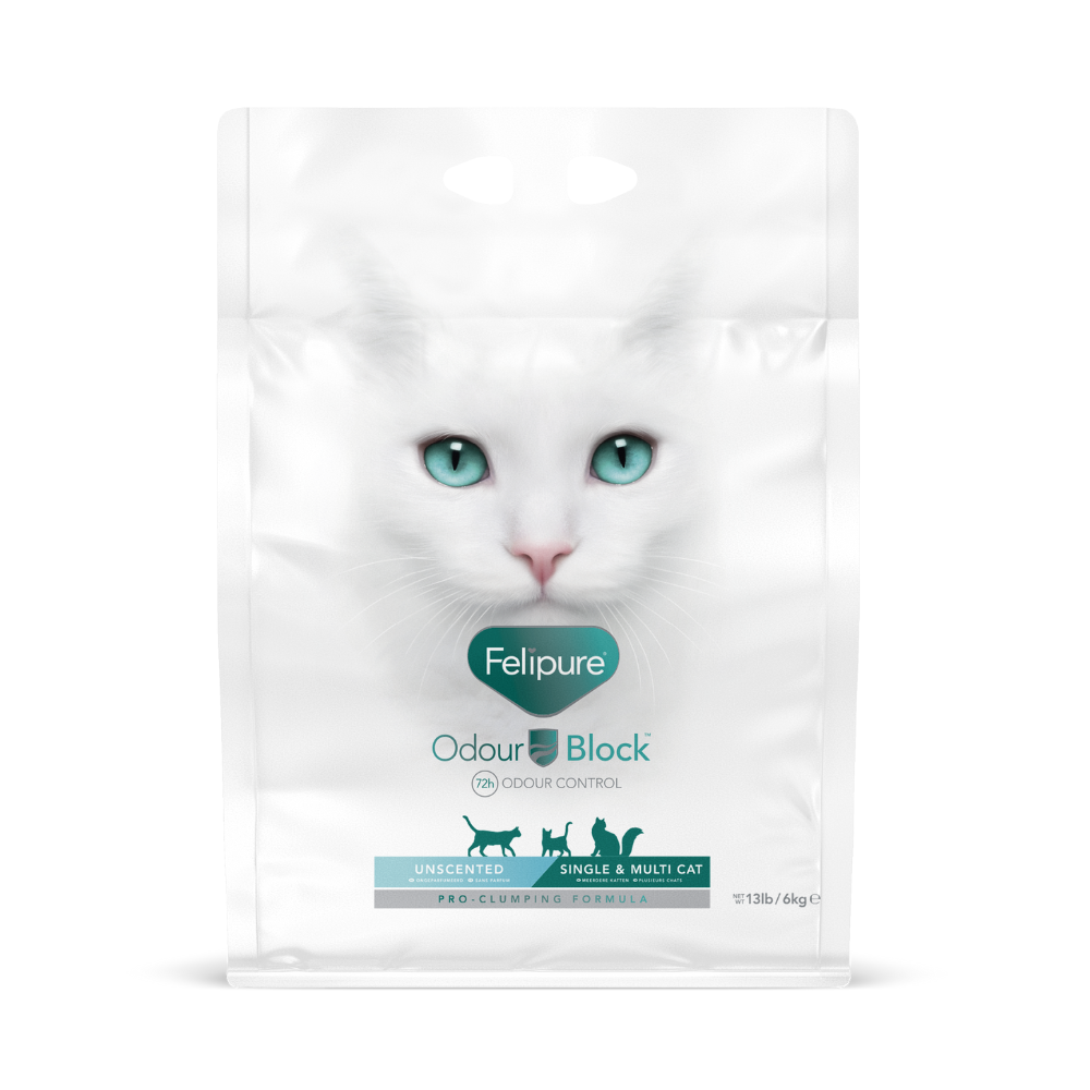 Felipure Single & Multi Cat Unscented Litter 6kg