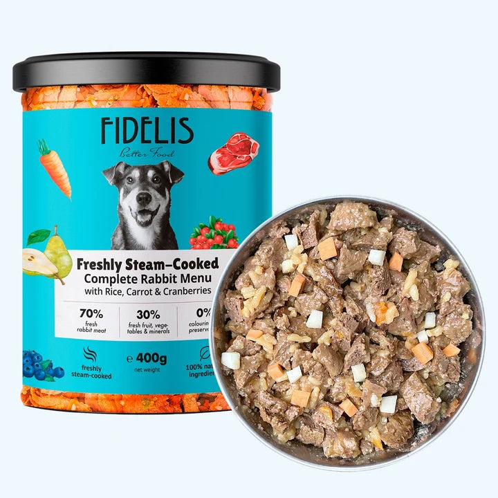 Fidelis Rabbit, Rice, Carrot & Cranberries 400g