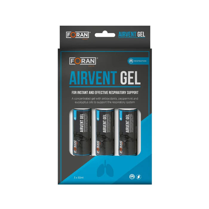 Foran Equine Airvent Gel 50ml Triple Pack