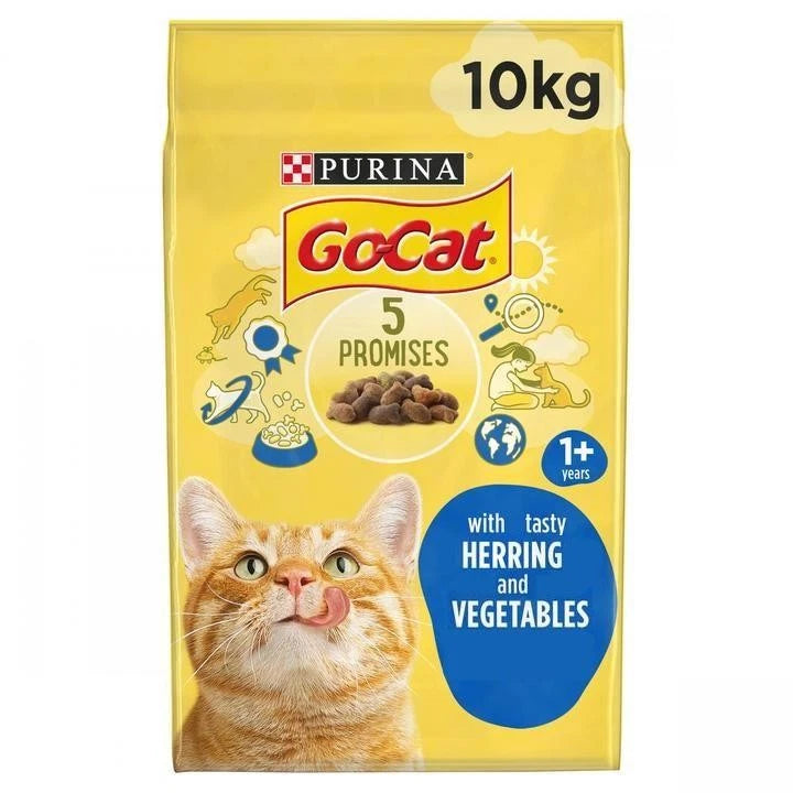 Go-Cat Adult Herring and Vegetables 10kg