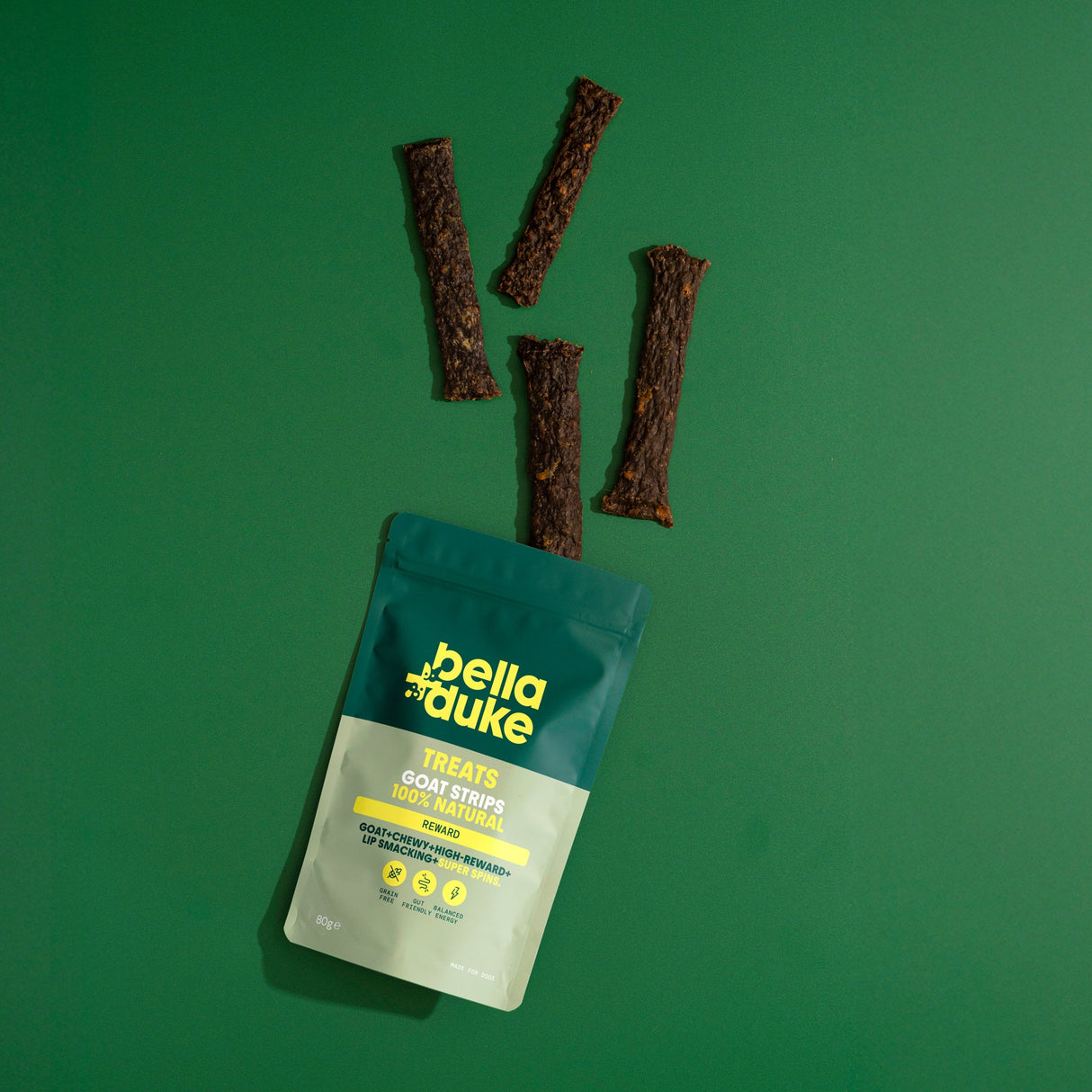 Bella + Duke Deluxe Goat Chews 80g