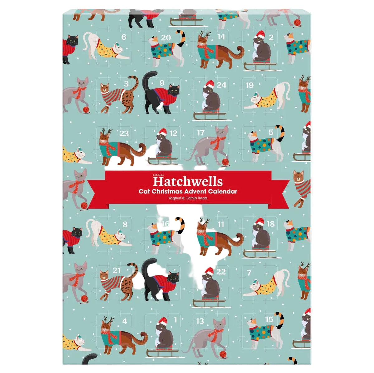 Hatchwells Cat Christmas Advent Calendar