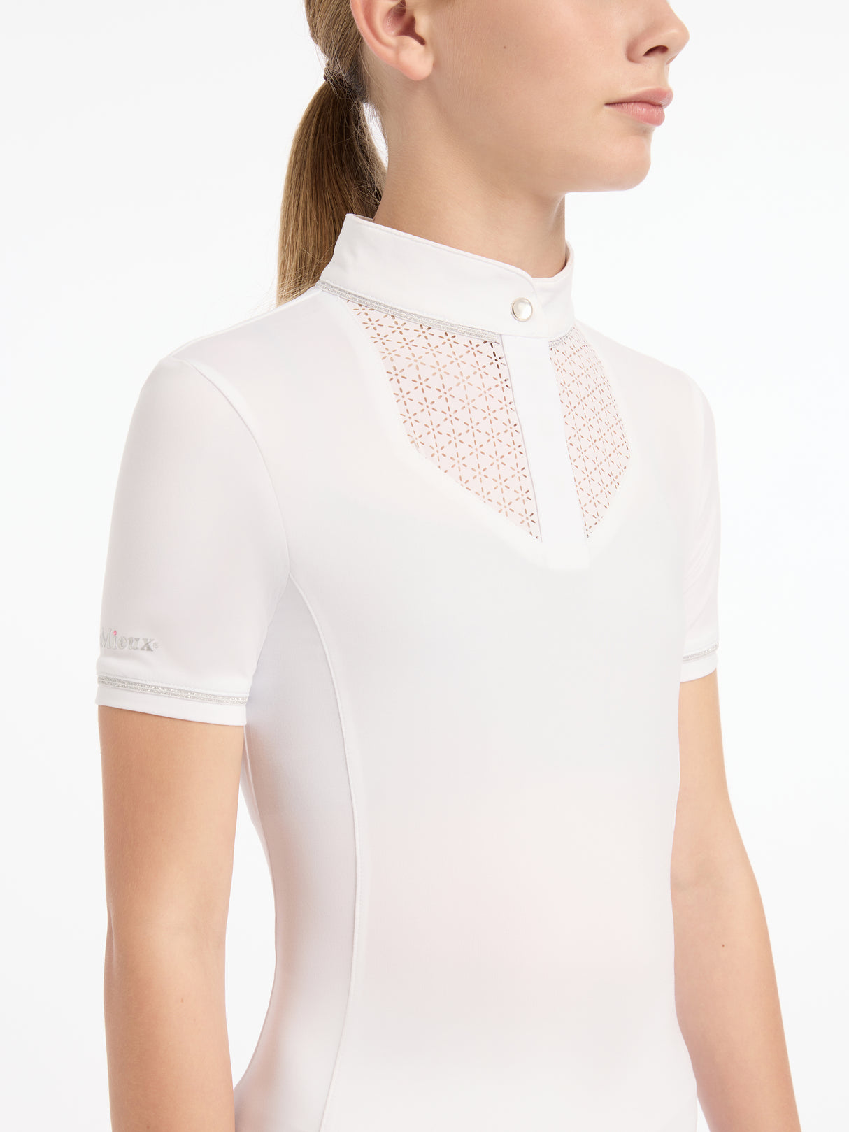 Le Mieux Young Rider Belle Show Shirt White