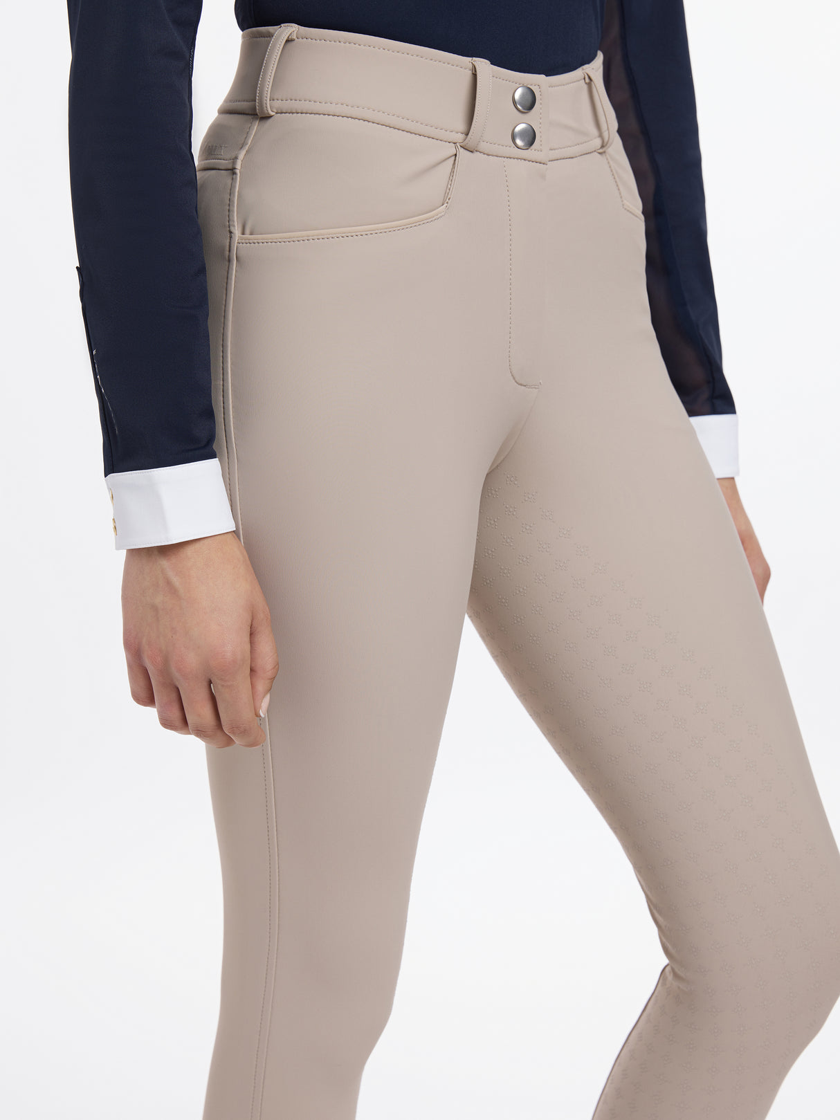 Le Mieux Isabelle Full Seat Breeches Almond