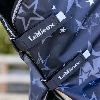Le Mieux Arika Star 100g Turnout Rug Navy