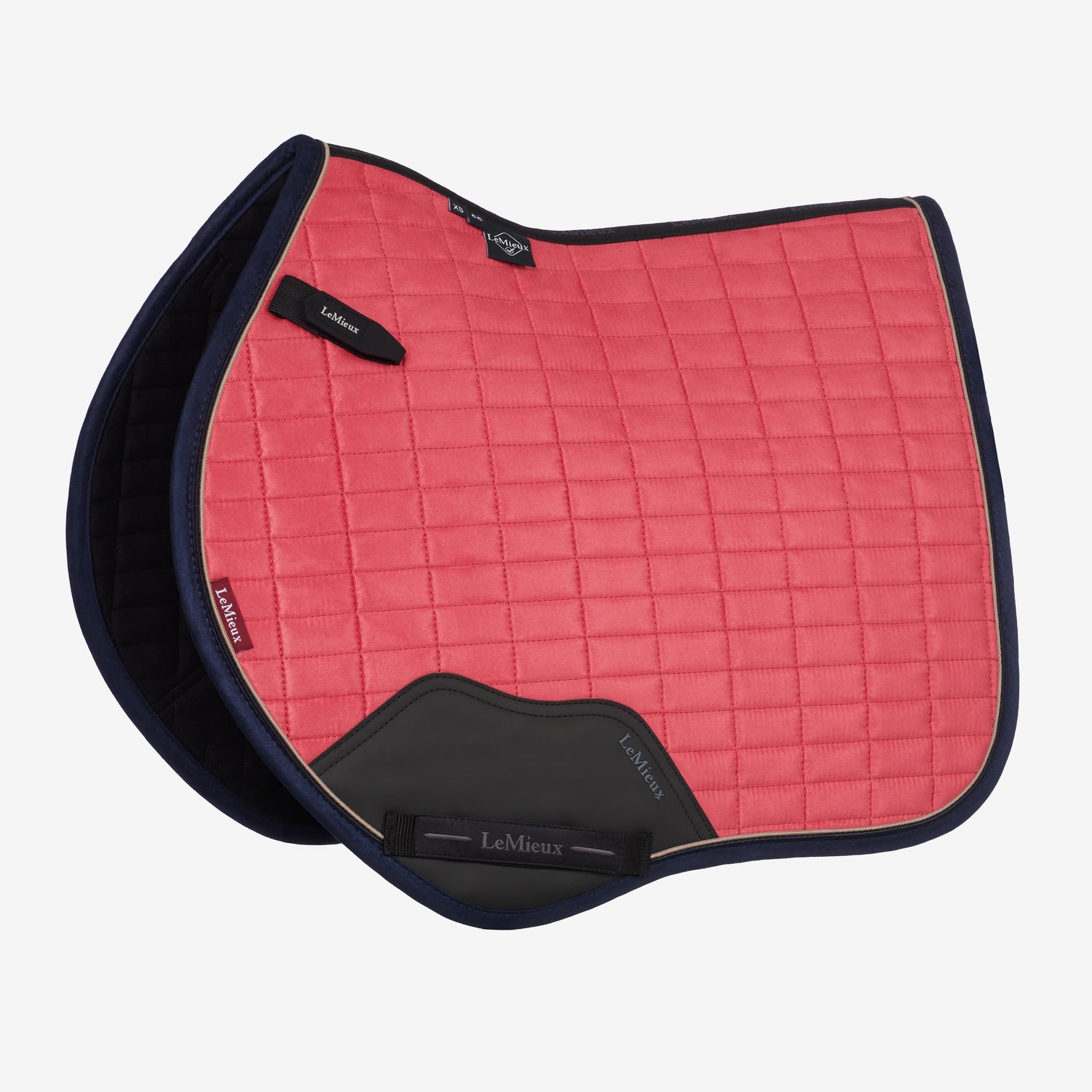 Le Mieux Mini Suede Close Contact Square Cranberry XS