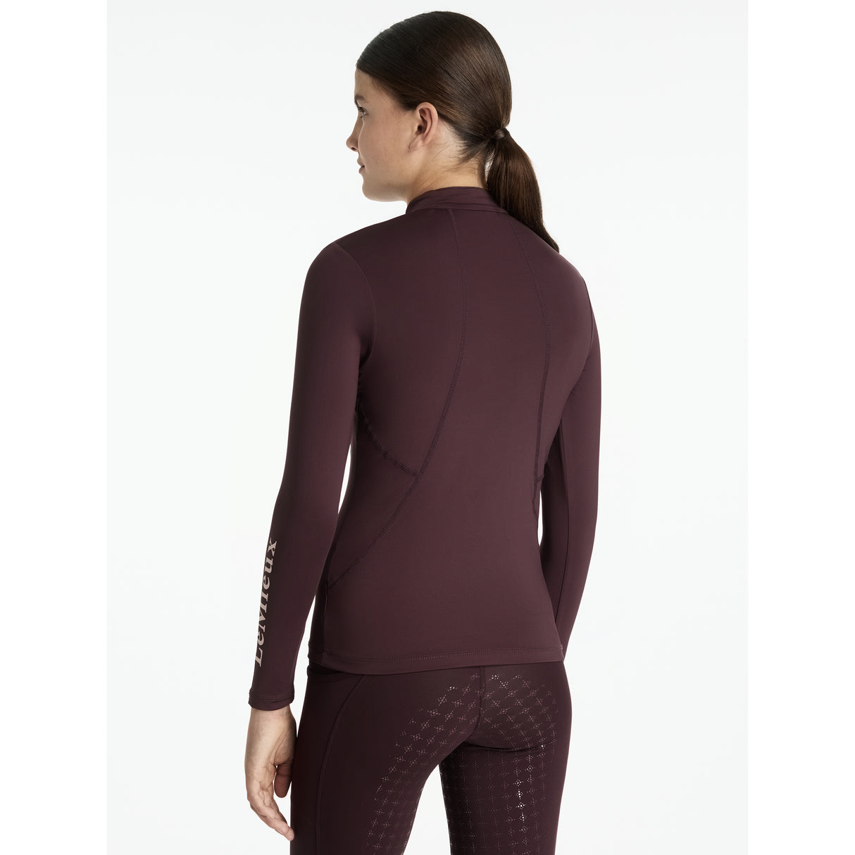 Le Mieux Young Rider Classique Base Layer Damson