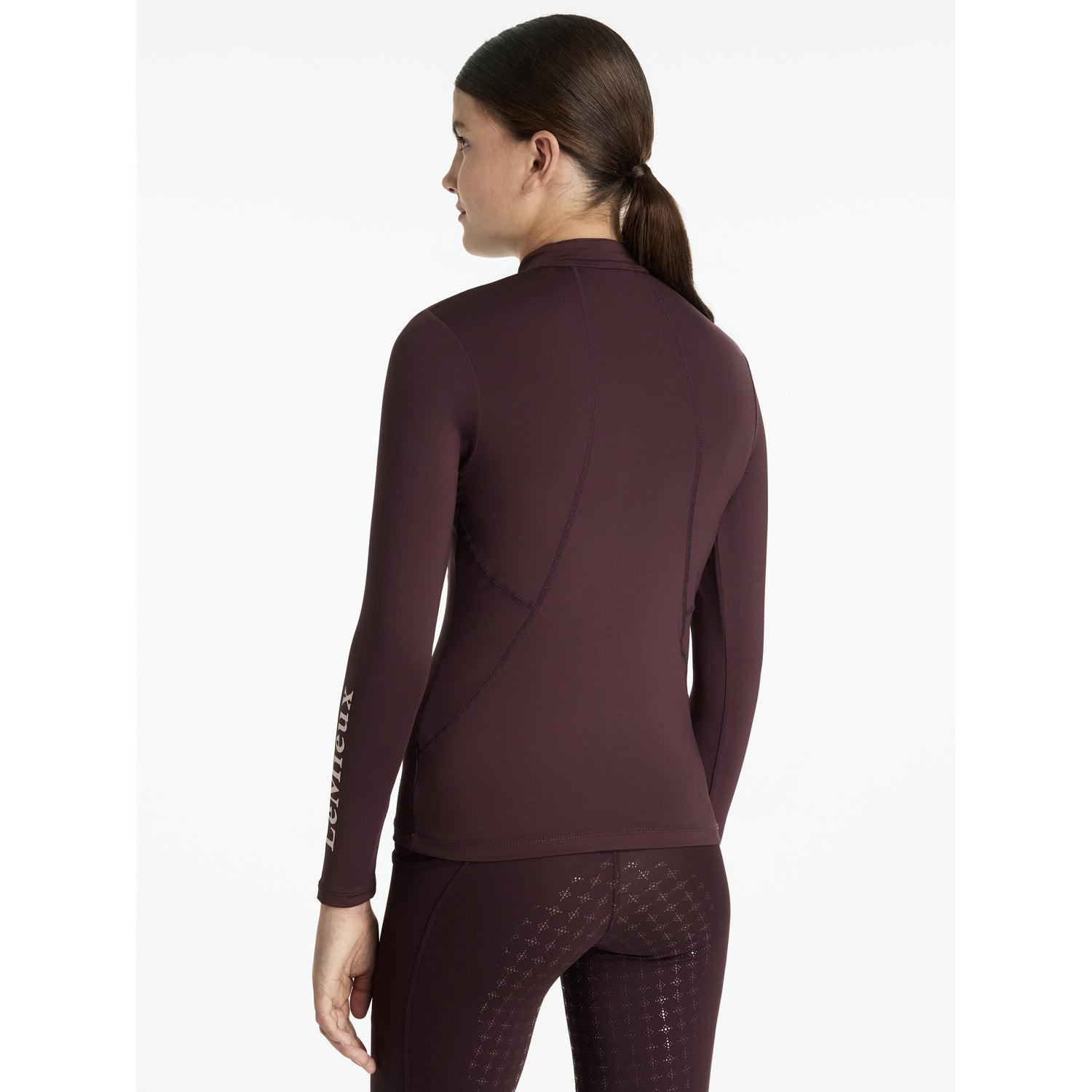 Le Mieux Young Rider Classique Base Layer Damson