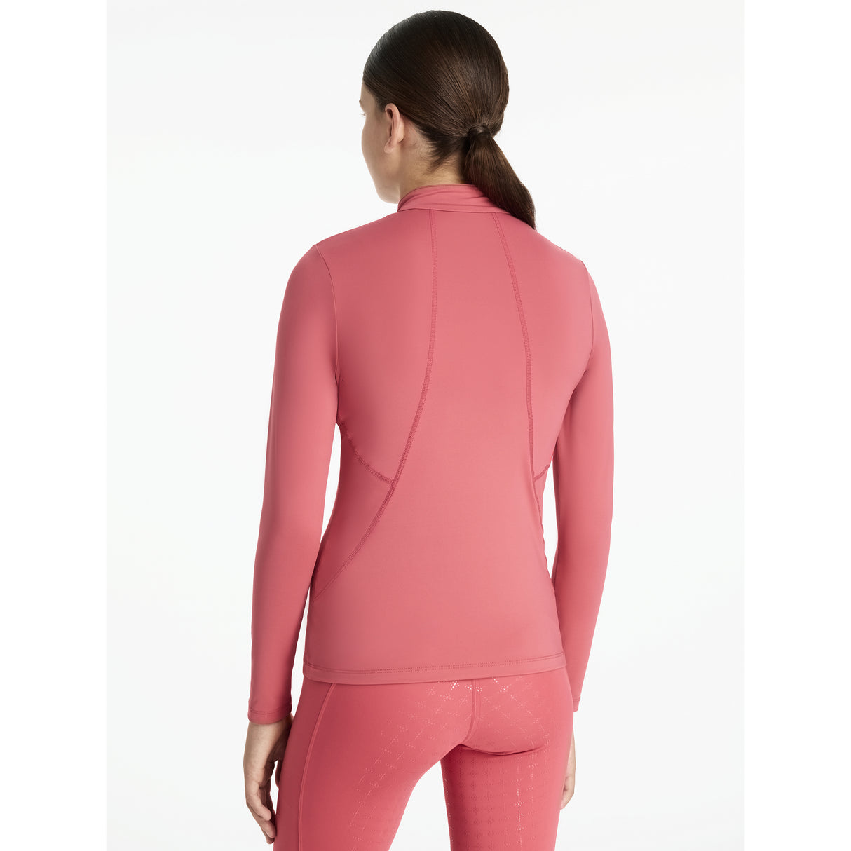 Le Mieux Young Rider Classique Base Layer Cranberry